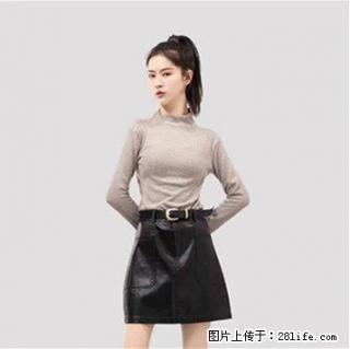 温碧霞代言IRENENA服装品牌时尚显瘦半身裙百搭高腰短皮裙 - 苏州28生活网 su.28life.net