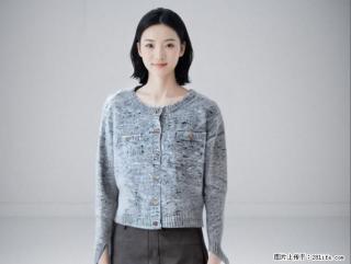 温碧霞自创IRENENA服装小香风毛衣开衫女春秋气质短款外套 - 苏州28生活网 su.28life.net